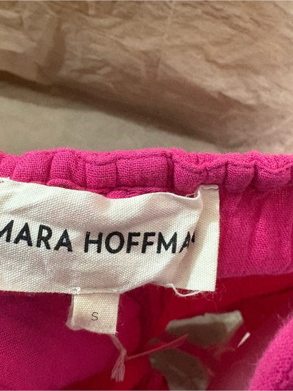 NEW Mara Hoffman Laila Vibrant Gauze Pink Halter Cutout - Picture 11 of 11